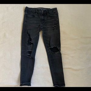 Black American Eagle Jeans